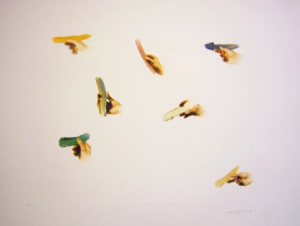 Lithograph Perejaume - Expo 92