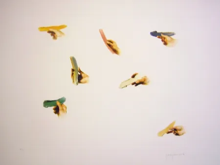 Lithograph Perejaume - Expo 92