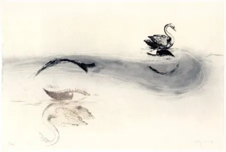 Etching Perejaume - Portfolio 12th Anniversary of Galeria Joan Prats