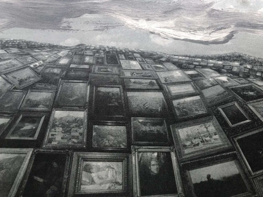 Lithograph Perejaume - Sans titre 