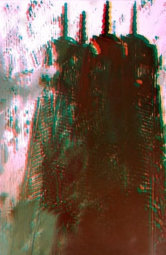 Lithograph Perez  - Freedom Tower 1