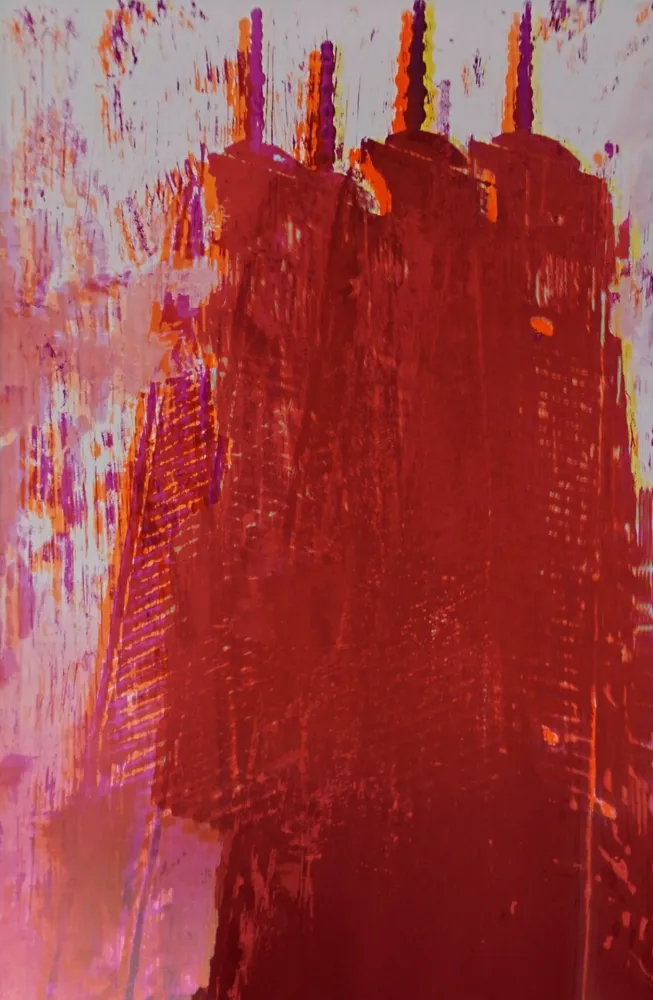 Lithograph Perez - Freedom Tower 3