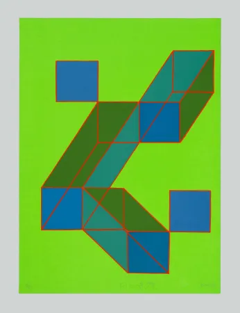 Screenprint Perilli - Big bang