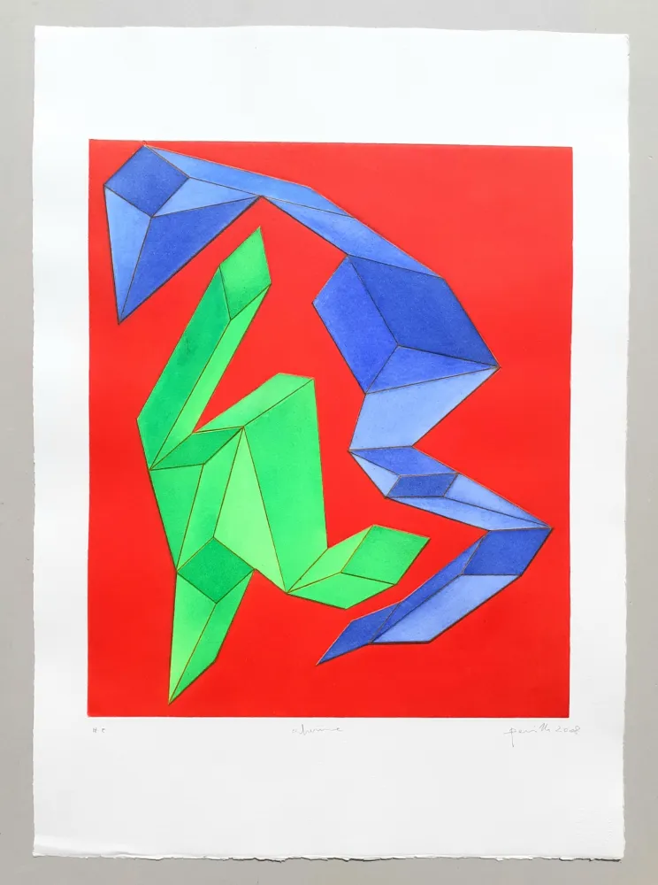 Etching Perilli - Composizione