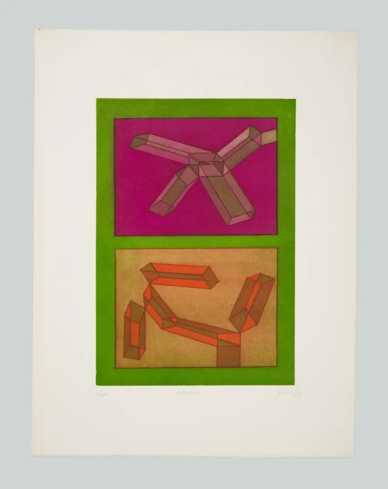 Etching And Aquatint Perilli - Dolceduro