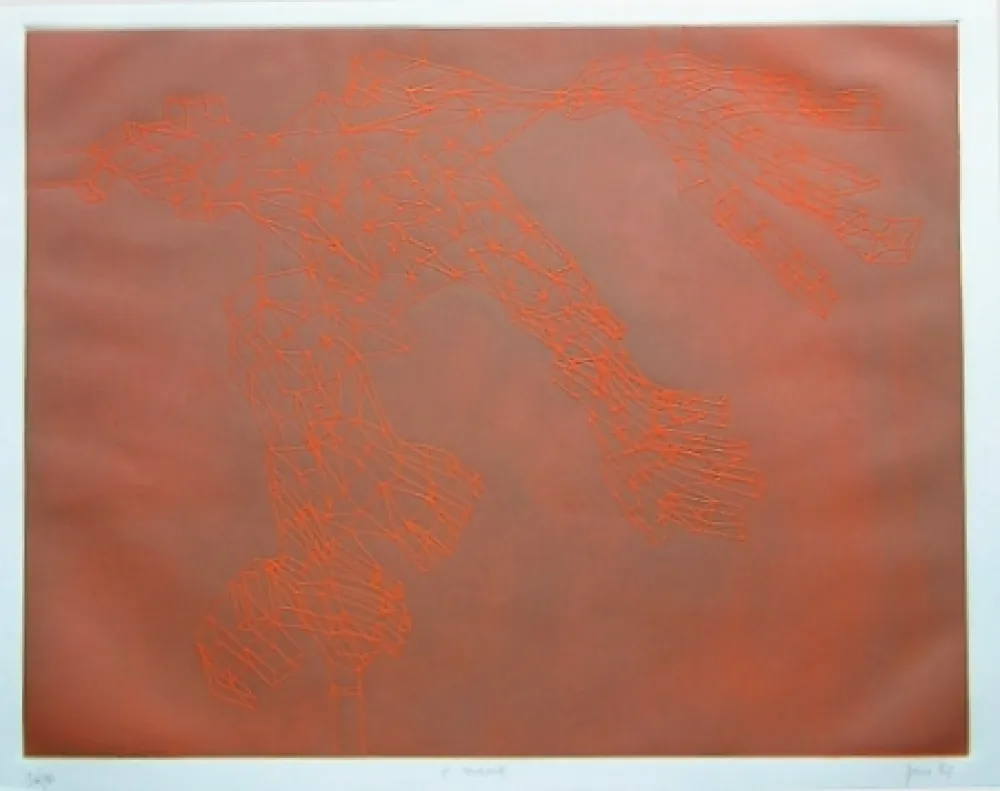 Etching And Aquatint Perilli - E' mana