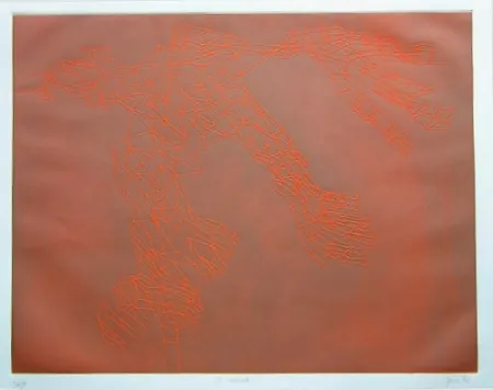 Etching And Aquatint Perilli - E' mana