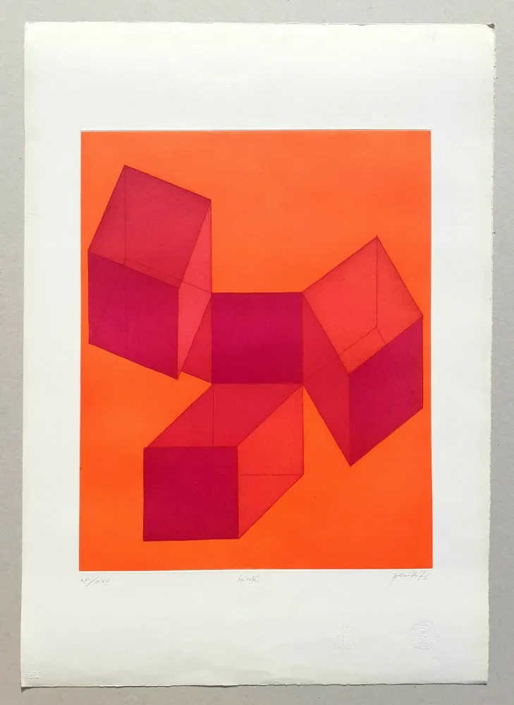 Aquatint Perilli - Hink