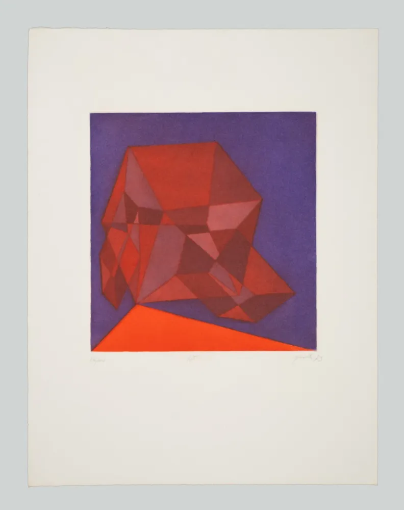 Etching And Aquatint Perilli - Lot