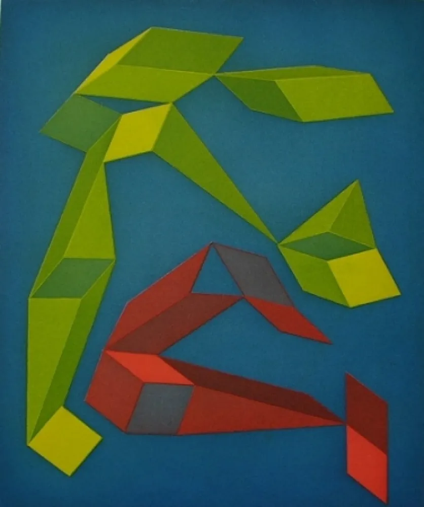 Etching And Aquatint Perilli - Lothabirinto