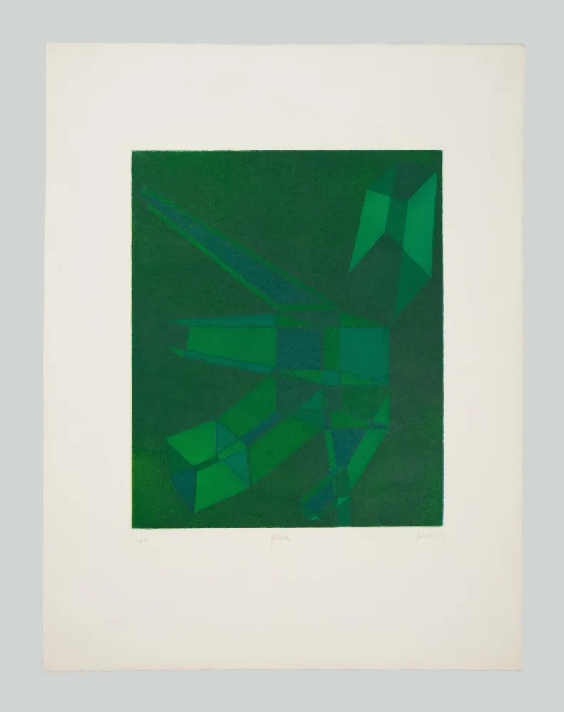 Etching And Aquatint Perilli - Pirula