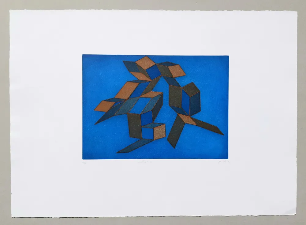 Aquatint Perilli - Venturiana