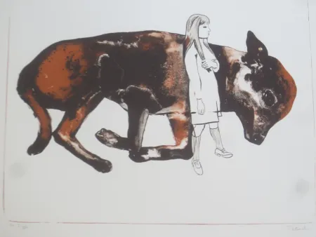 Lithograph Pétrovitch - Titre inconnu