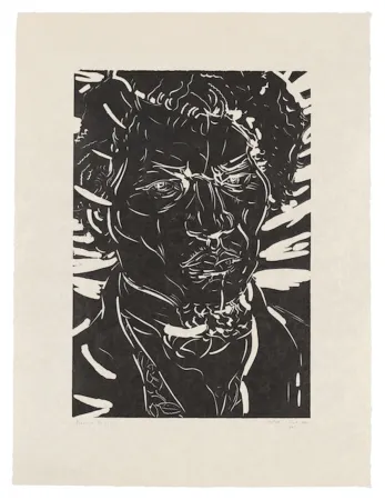 Linocut Peyton - Frederick Douglass