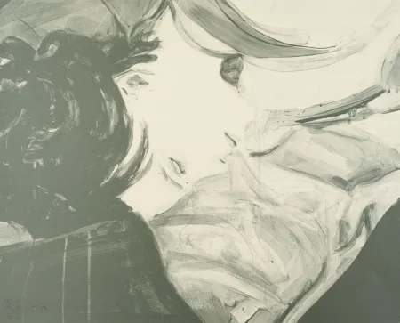 Lithograph Peyton - Friday