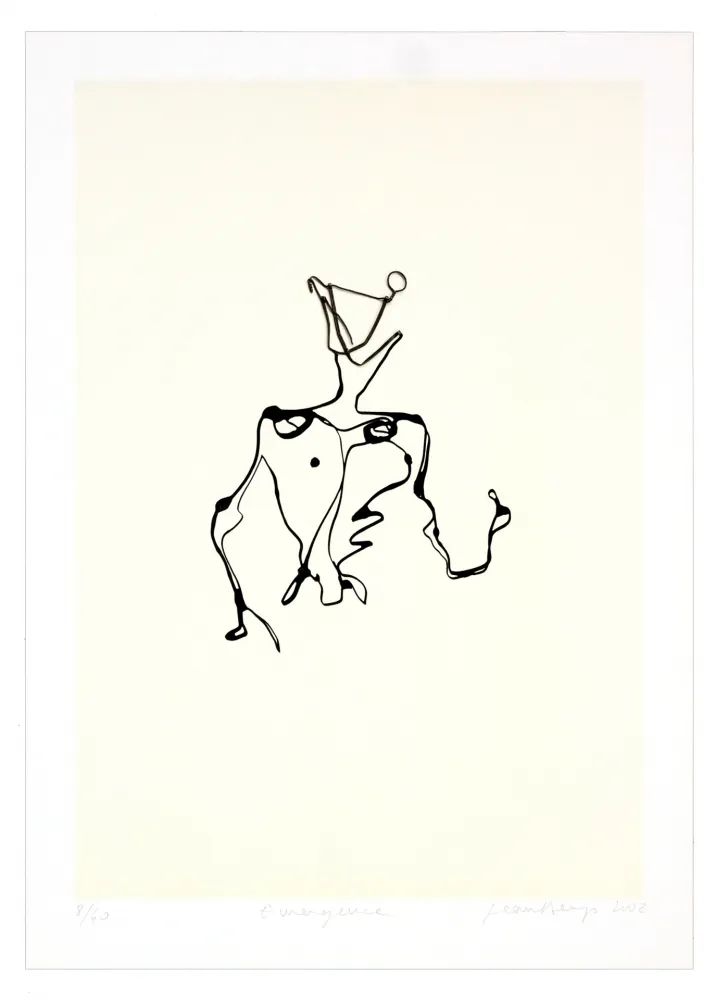 Lithograph Phillipe - Emergence