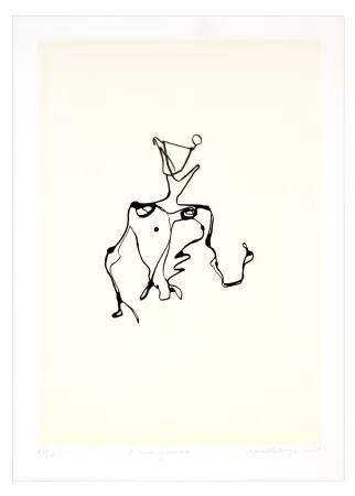 Lithograph Phillipe - Emergence