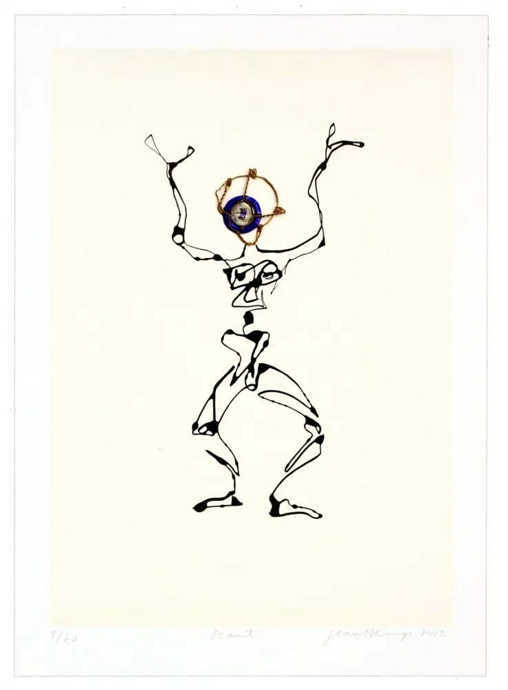 Lithograph Phillipe - Orant