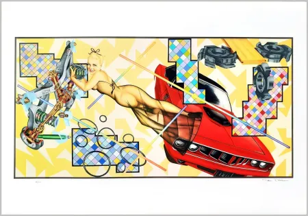 Screenprint Phillips - Art-O-Matic Cudacutie