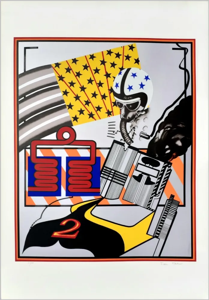 Screenprint Phillips - Custom painting no.6