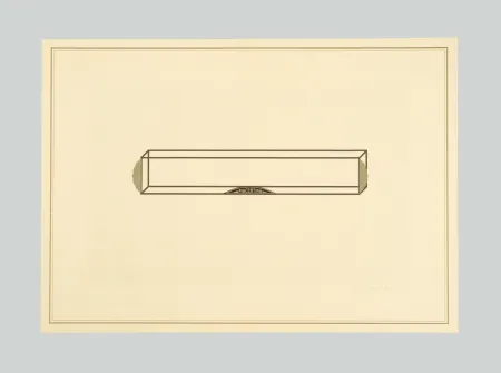 Lithograph Piacentino - Vehicle sculpture. Wall sculpture (c)