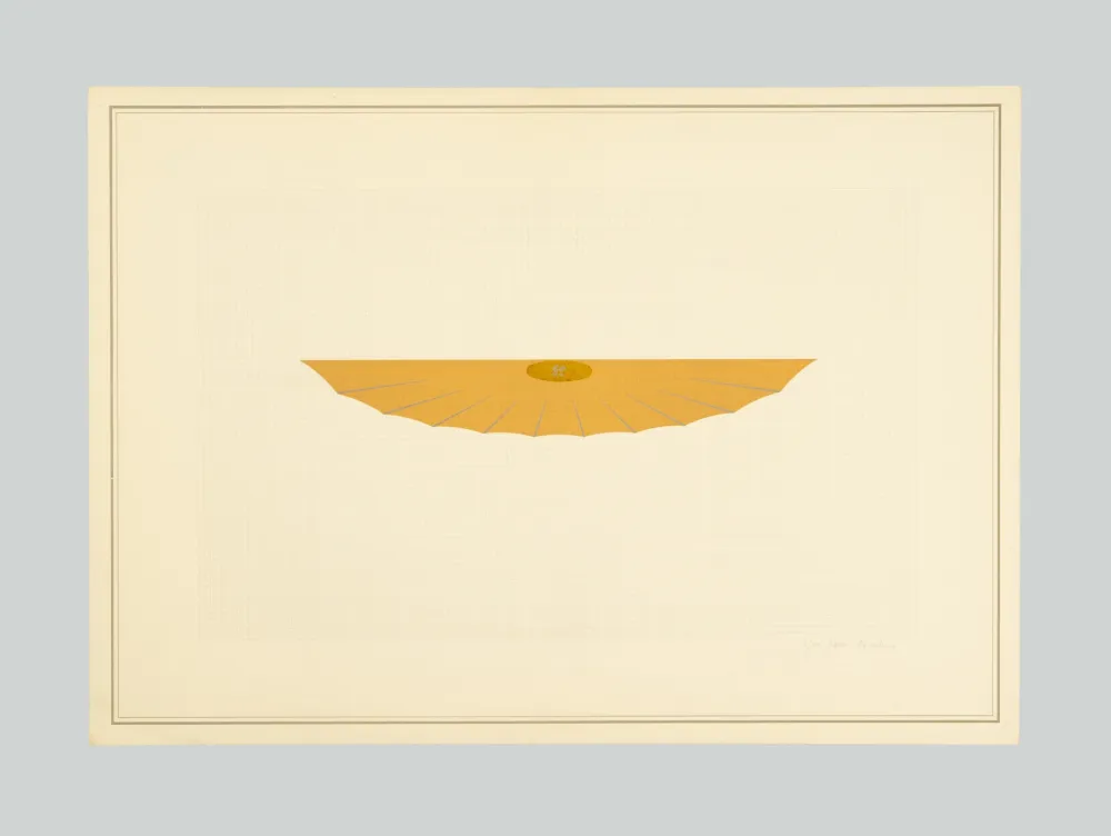 Lithograph Piacentino - Vehicle sculpture. Wall sculpture (d)