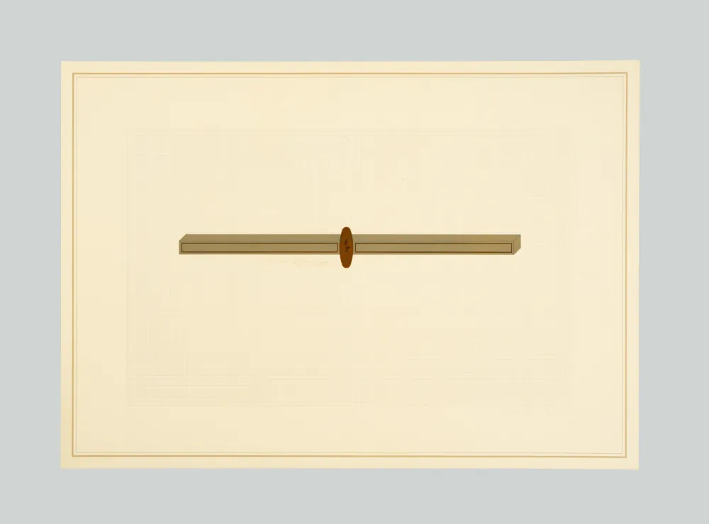 Lithograph Piacentino - Vehicle sculptures. Wall sculptures (a)