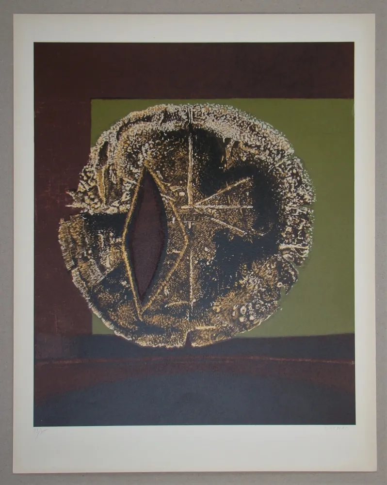 Screenprint Piaubert - Composition III. - 1964