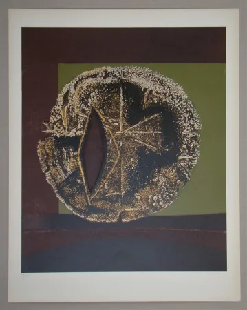 Screenprint Piaubert - Composition III. - 1964