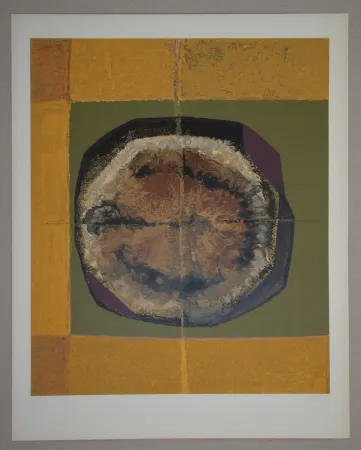 Screenprint Piaubert - Composition IV. - 1964