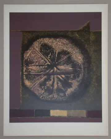 Screenprint Piaubert - Composition VII.-1964