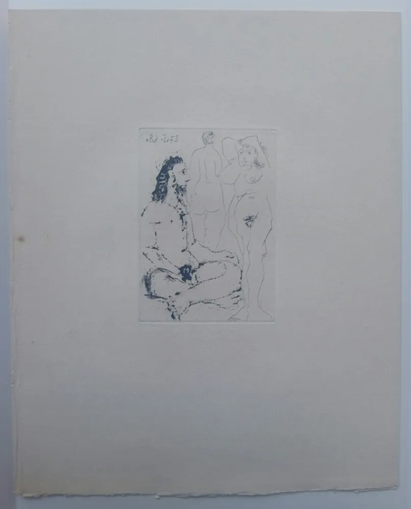 Aquatint Picasso - 27 May 1968  - La Celestina - La Célestine