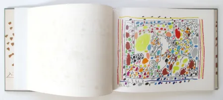 Lithograph Picasso - A Los Toros with 4 original lithographs