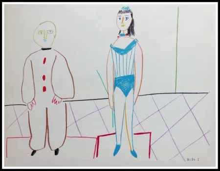 Lithograph Picasso (After) - DESSINS DE VALLAURIS IX