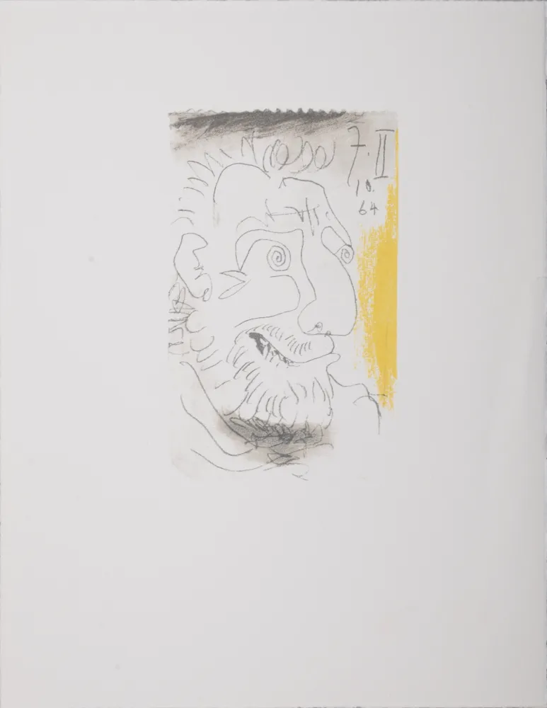 Lithograph Picasso (After) - Le Goût du Bonheur (B), 1970 