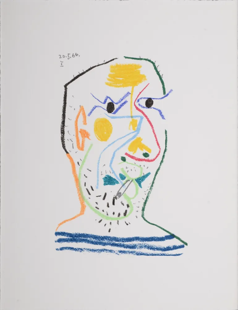Lithograph Picasso (After) - Le Goût du Bonheur (N), 1970