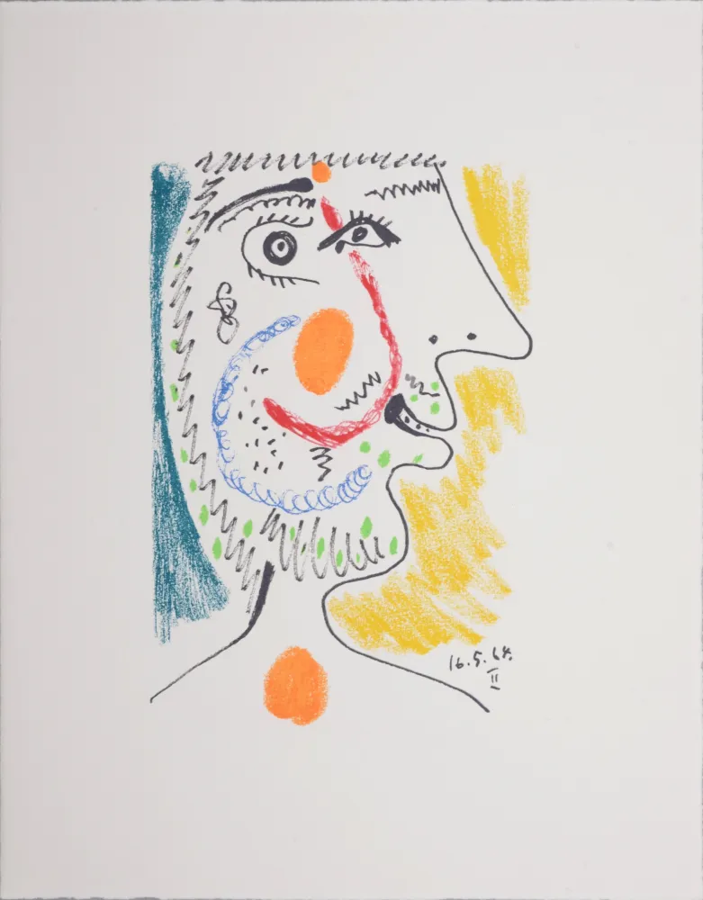 Lithograph Picasso (After) - Le Goût du Bonheur (U), 1970