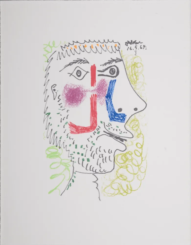 Lithograph Picasso (After) - Le Goût du Bonheur (V), 1970