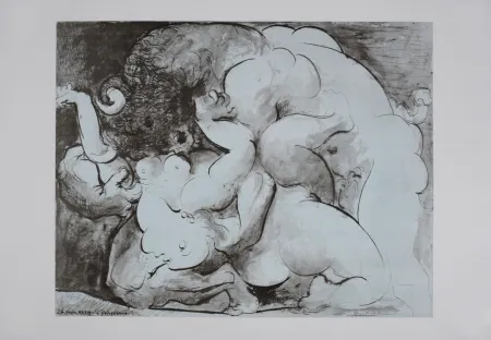 Lithograph Picasso (After) - Minautore, 1946