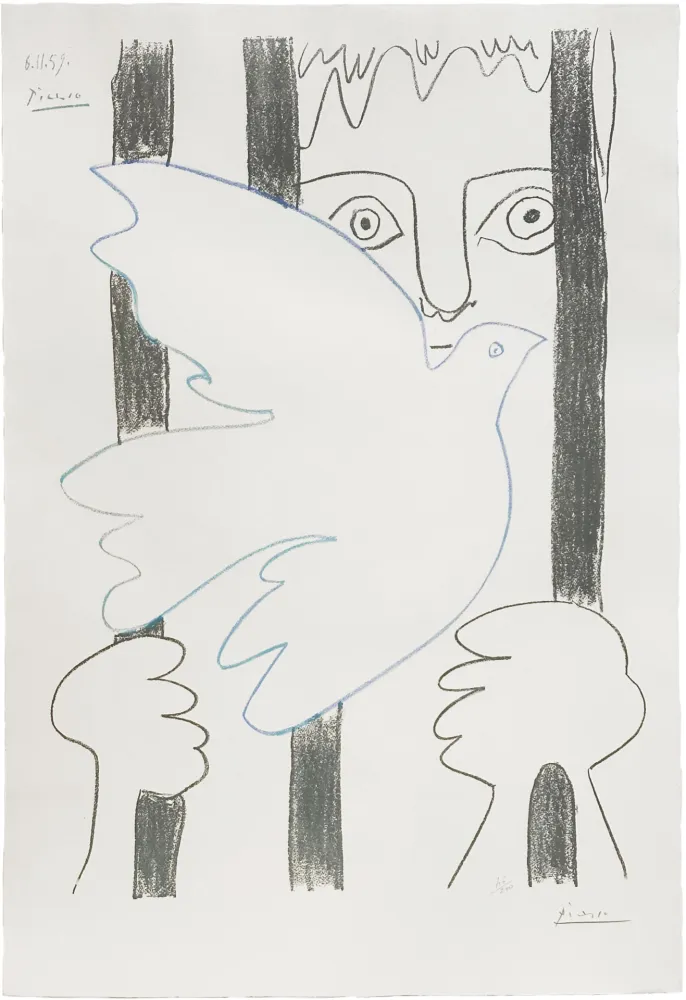 Lithograph Picasso - Amnistia