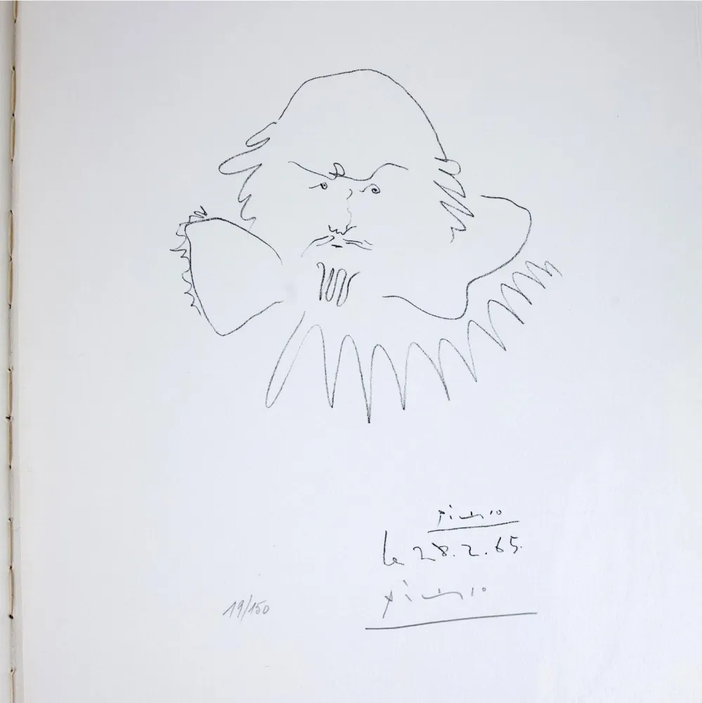 Lithograph Picasso - Aragon / Picasso  Shakespeare 