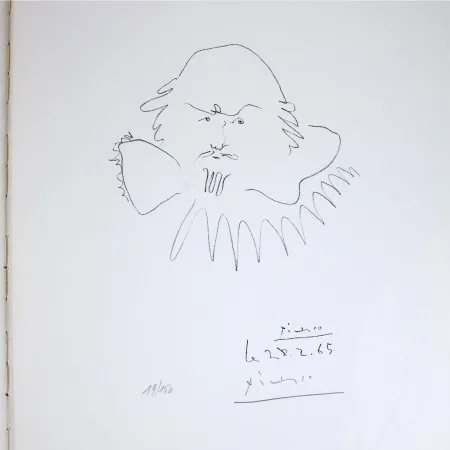 Lithograph Picasso - Aragon / Picasso  Shakespeare 