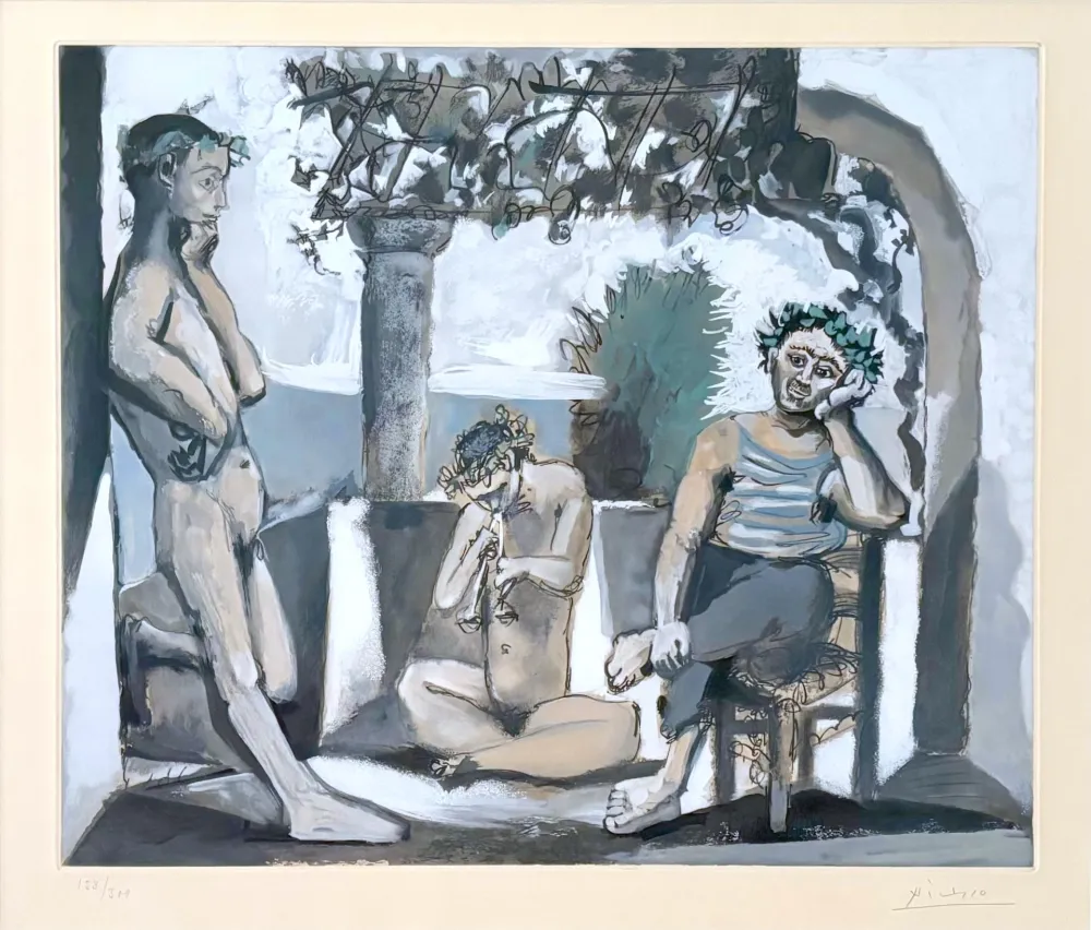 Aquatint Picasso - Bacchanale
