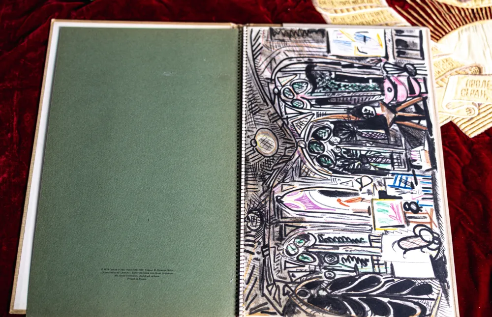 Lithograph Picasso - Carnet de la Californie 