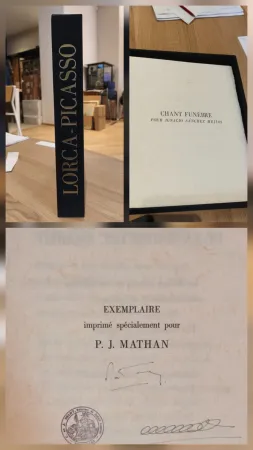 Illustrated Book Picasso - Chant funèbre pour Ignacio Sánchez Mejías 