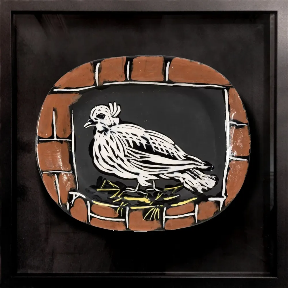 Ceramic Picasso - 'COLOMBE MATE' 1948