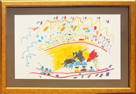 Lithograph Picasso - Corrida