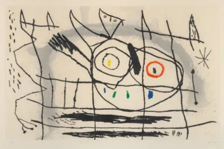 Etching And Aquatint Picasso - Couple d'Oiseaux II