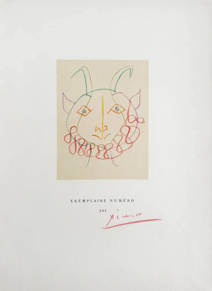 Lithograph Picasso - Dans L'Atelier de Picasso