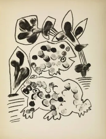 Lithograph Picasso - De mémoir d'homme, , Planche II